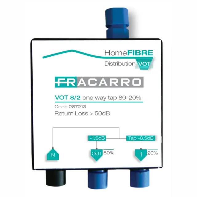 Fracarro VOT80/20 Splitter Ottico Mini 80/20 FTTH