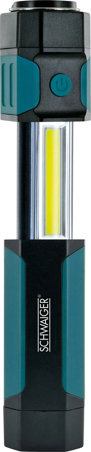 Schwaiger Lampada Lavoro LED 2in1 Torcia 150 Lm