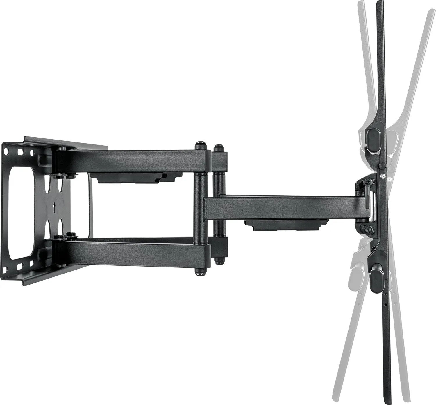 SCHWAIGER MOTION 8 supporto TV da parete 90 pollici nero orientabile