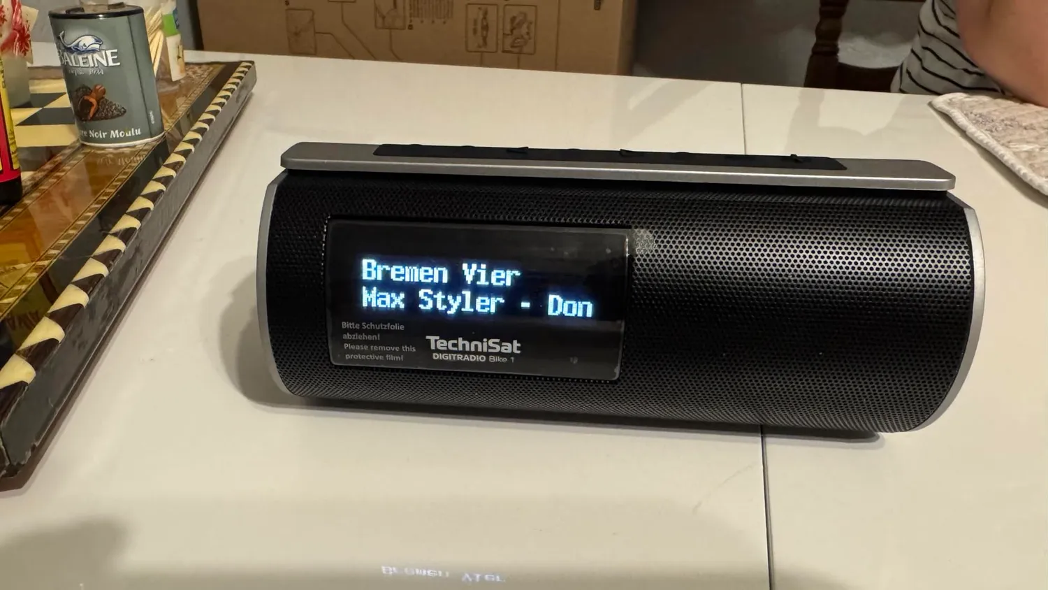 Technisat DigitRadio Bike 1 radio bici DAB+ nera IP65