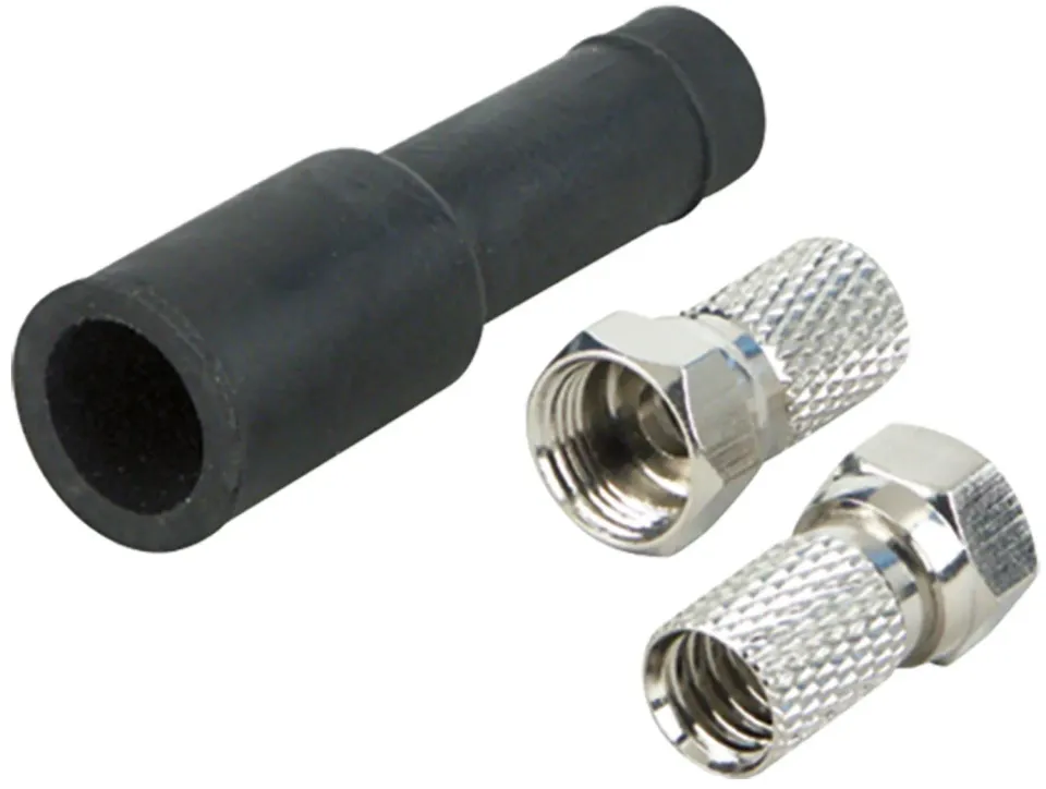 Schwaiger set connettori F 7 mm cavo coassiale esterno