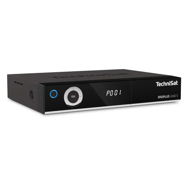 TechniSat DigiPlus UHD S Ricevitore Sat 4K Doppio Tuner Nero