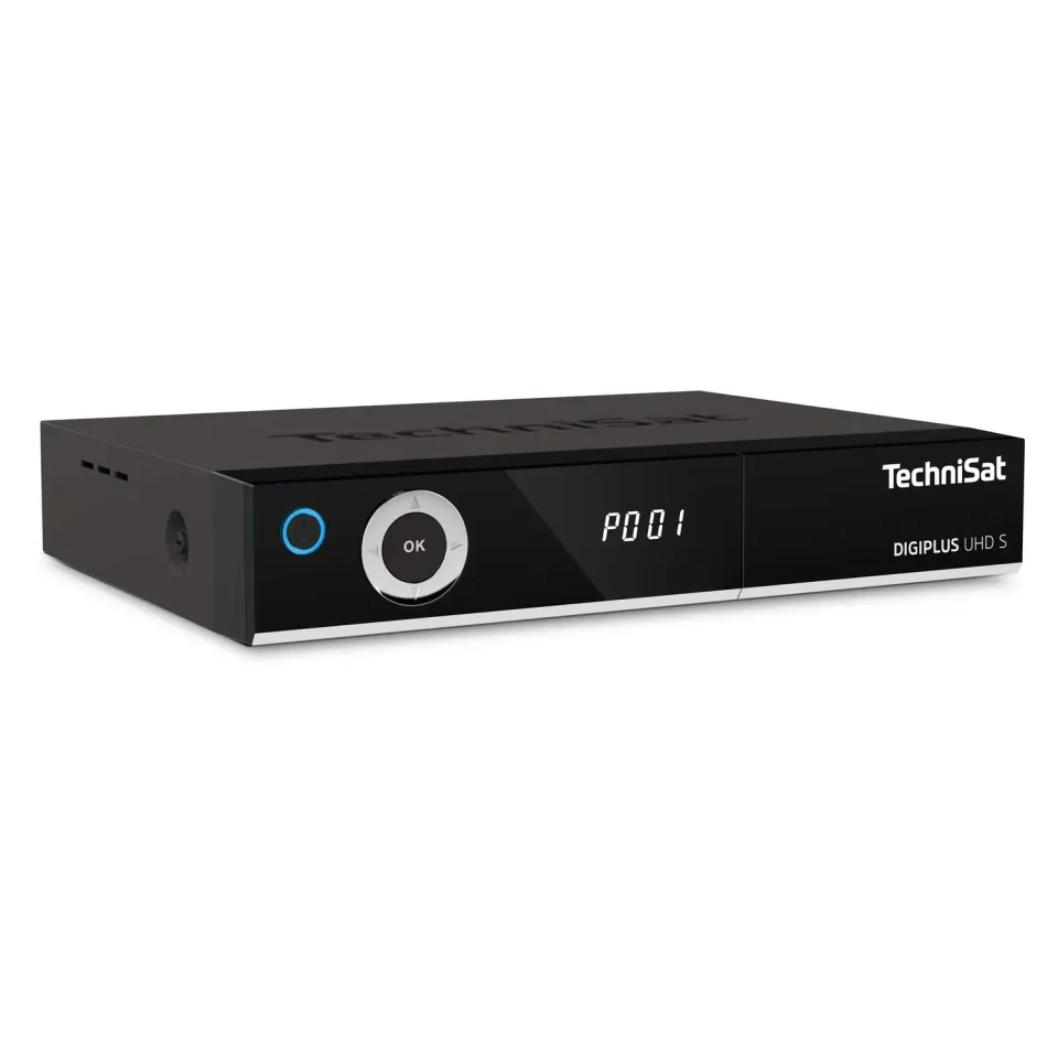 TechniSat DigiPlus UHD S Ricevitore Sat 4K Doppio Tuner Nero