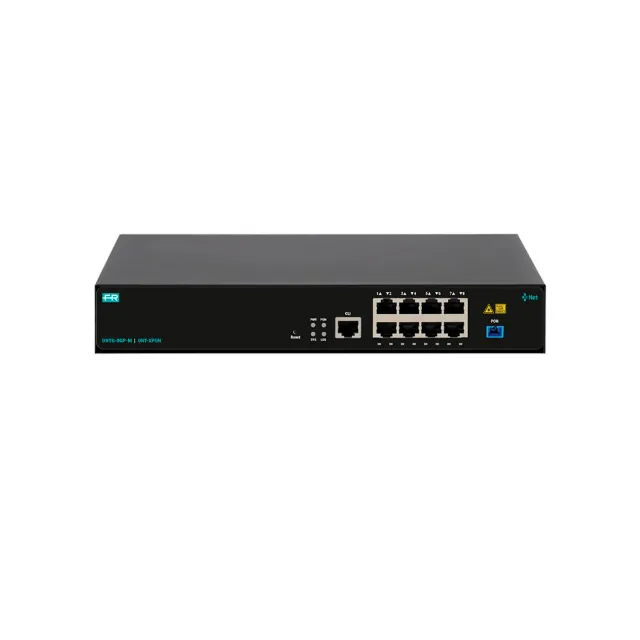 Fracarro ONTG-8GP-M ricevitore ottico ONT 8 porte PoE+
