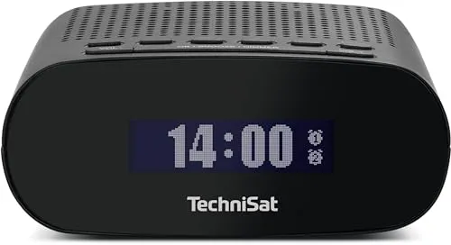 TechniSat TechniRadio 50 Radiosveglia DAB+ FM Nera