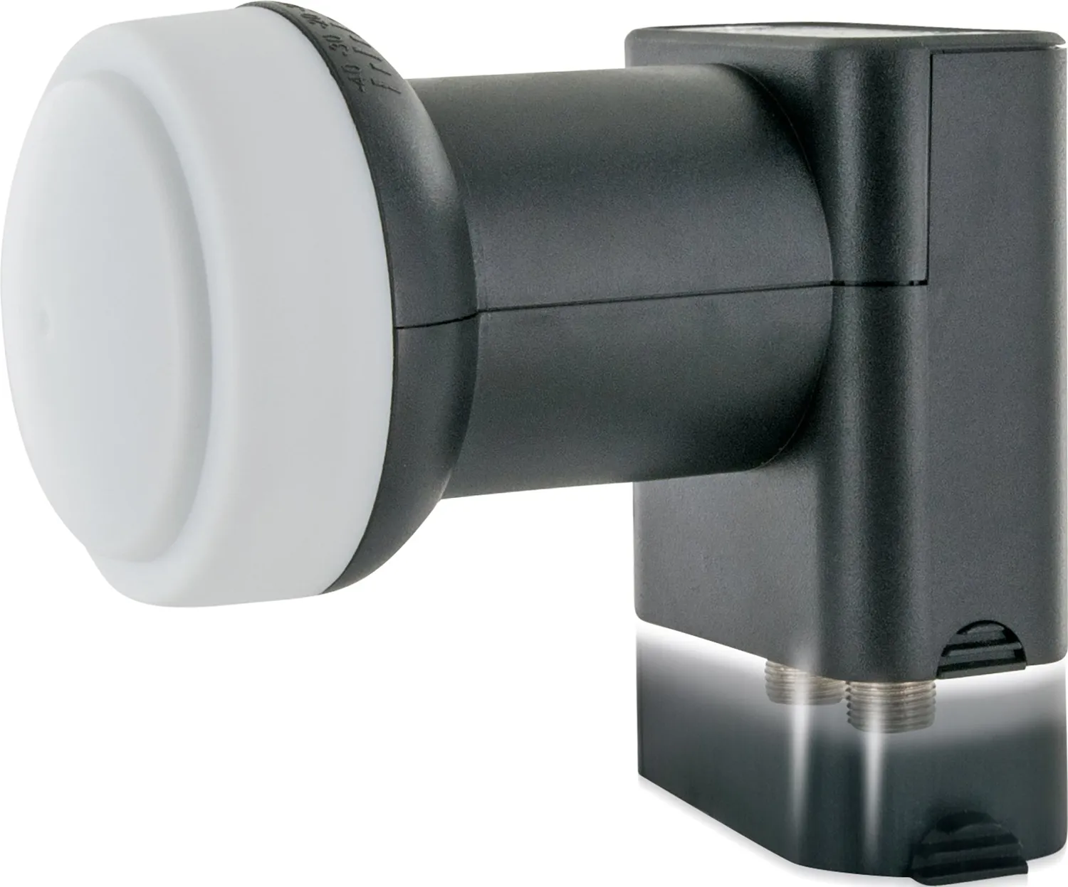 Schwaiger Parabola Sat 72cm + LNB Twin 2 Utenti Grigia
