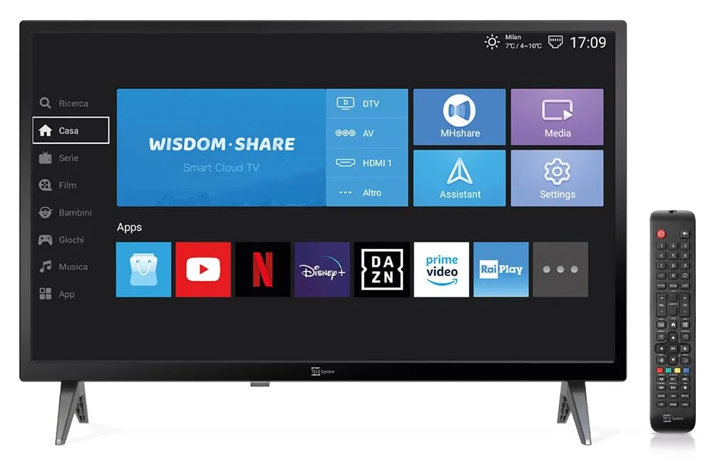 TELE System Smart24 LS2 A11 Smart TV 24" Android