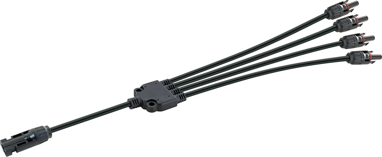 Schwaiger Set Cavi Adattatori Solari 4in1 35 cm