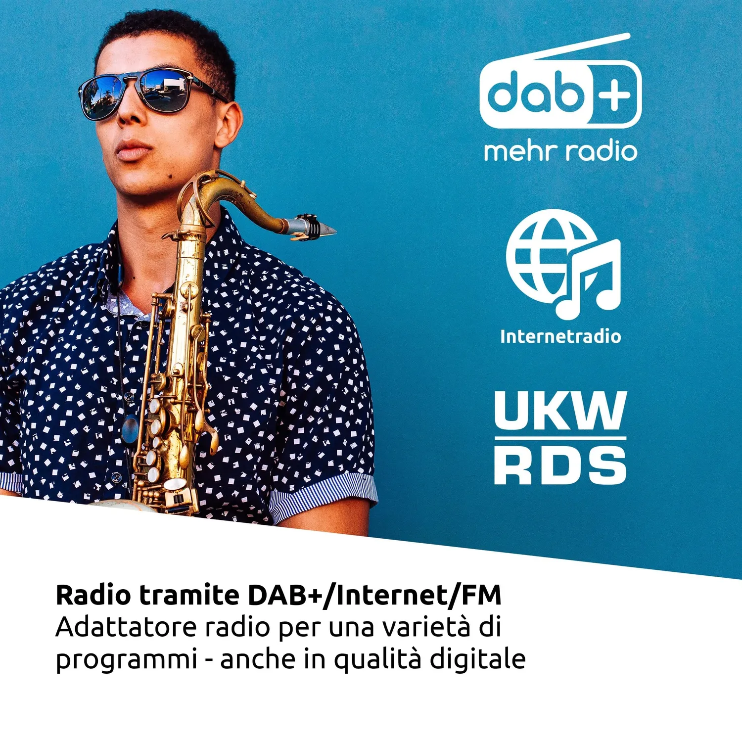 TechniSat DIGITRADIO 10 IR adattatore radio Internet Bluetooth