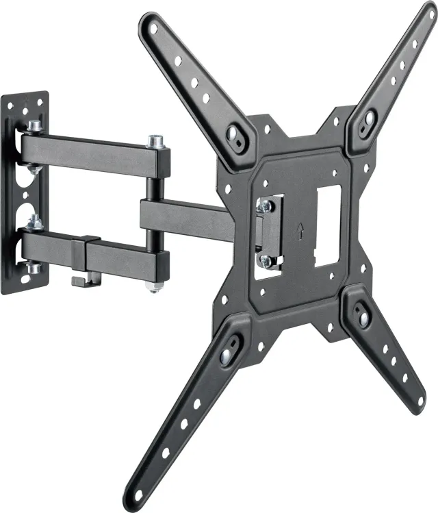 SCHWAIGER supporto TV parete 23-55" snodato nero