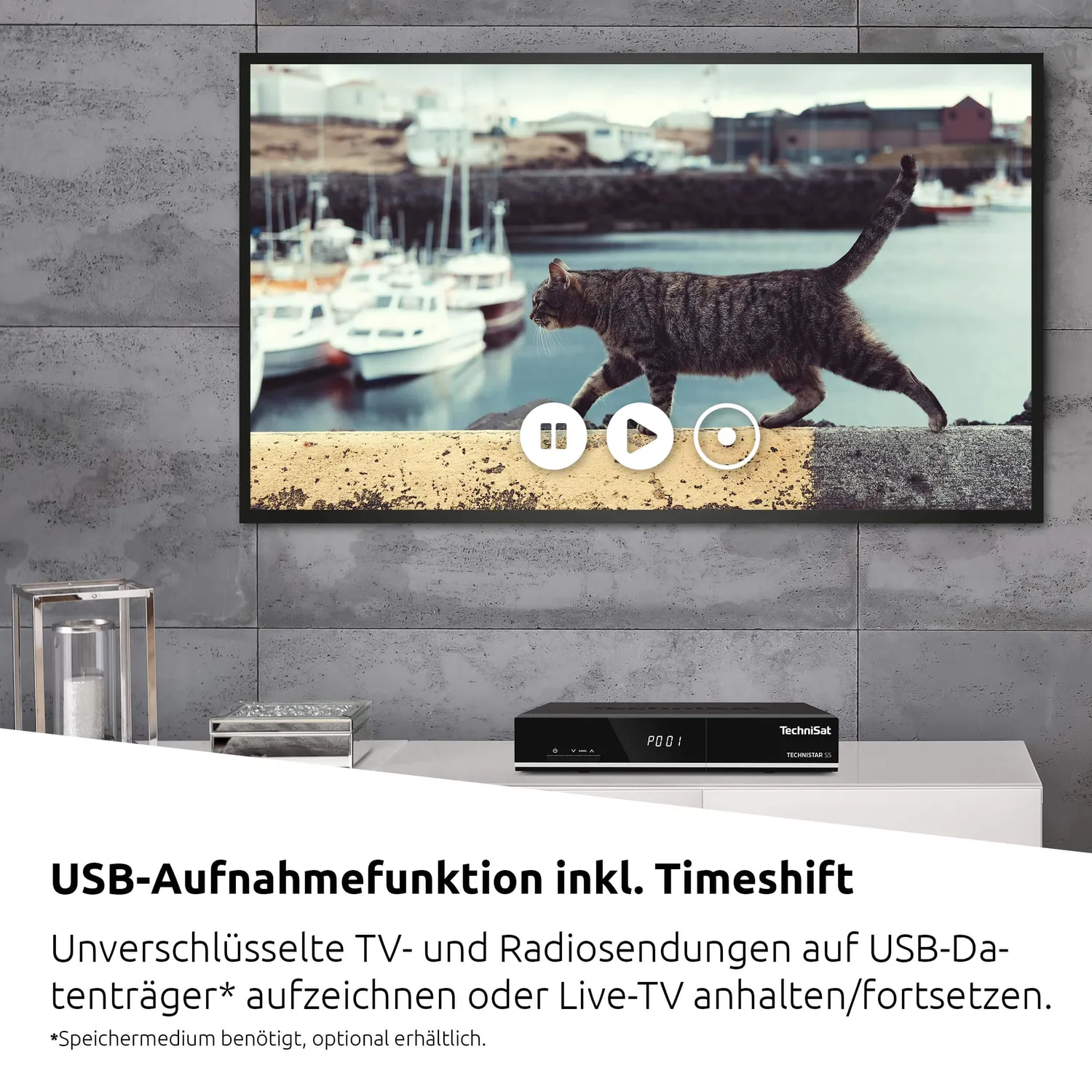 TechniSat Technistar S5 Ricevitore Satellitare HDTV PVR