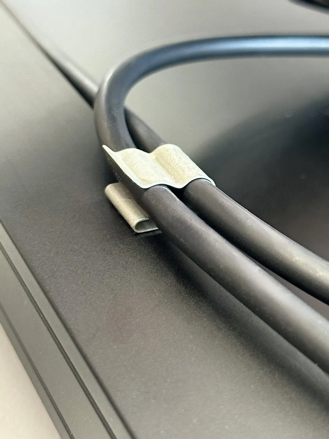 Schwaiger clip fermacavo solare lamiera zincata 10 pezzi