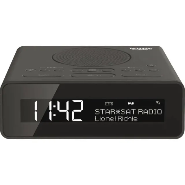 TechniSat DIGITRADIO 51 radiosveglia DAB+ nero doppia sveglia