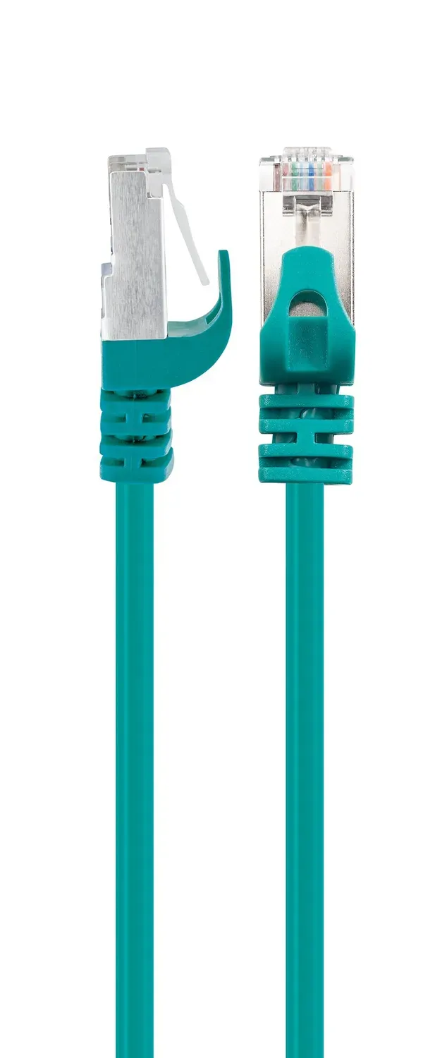 Schwaiger cavo di rete Cat 6 slim 2 m verde