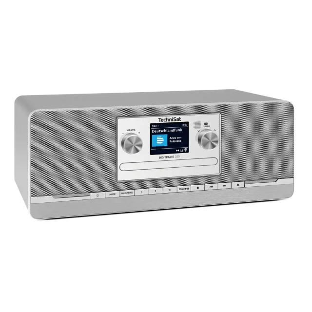 TechniSat DigitRadio 320 Radio DAB CD Argento