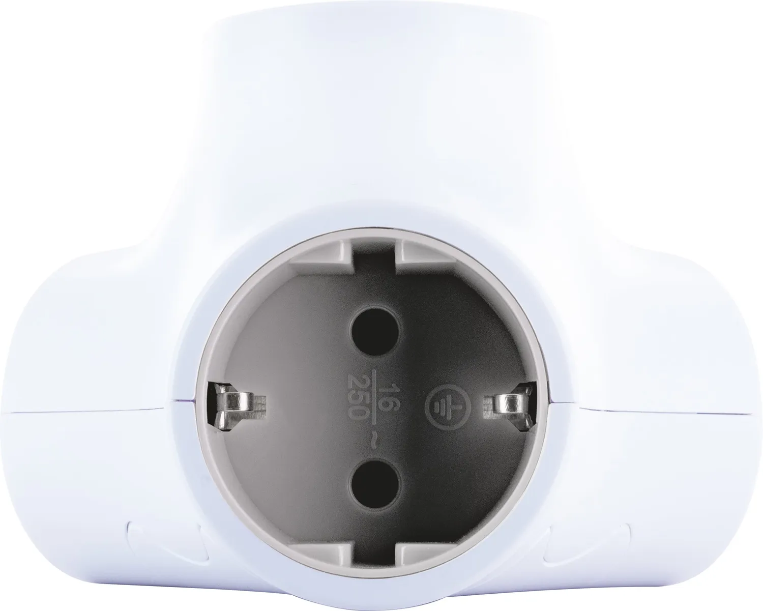 Schwaiger Cubo Presa Multipla 3 Vie + 2 USB con Cavo 1,4 m
