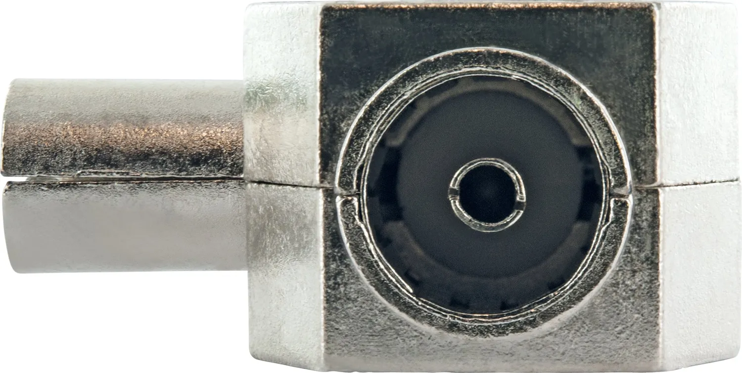 Schwaiger sdoppiatore radio FM 1 in 2 out metallo
