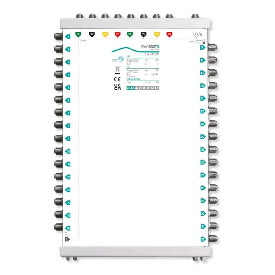 Fracarro SWP932TS multiswitch 9x32 TV SAT