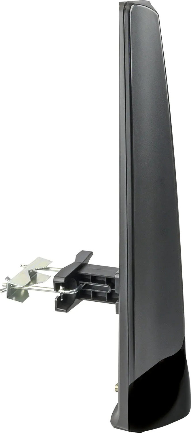 Schwaiger Antenna Esterna DVB-T2 DAB+ attiva nera