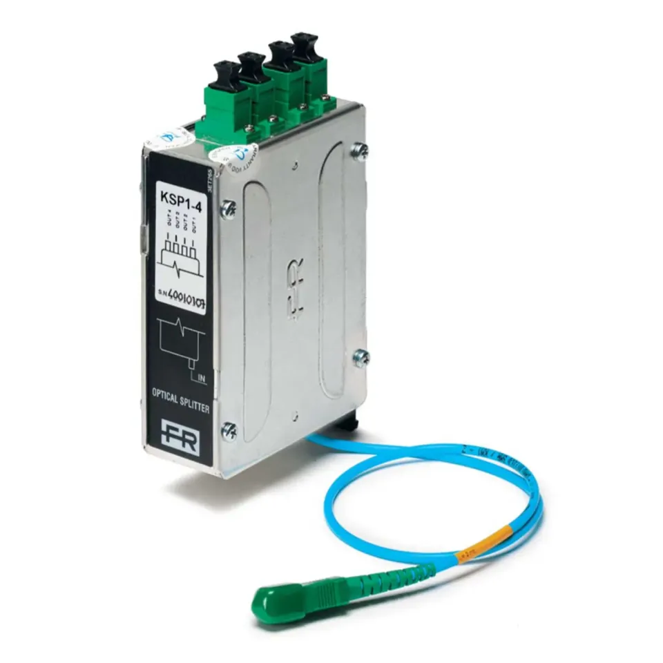 Fracarro KSP1_4 divisore ottico 4 vie SC/APC barra DIN