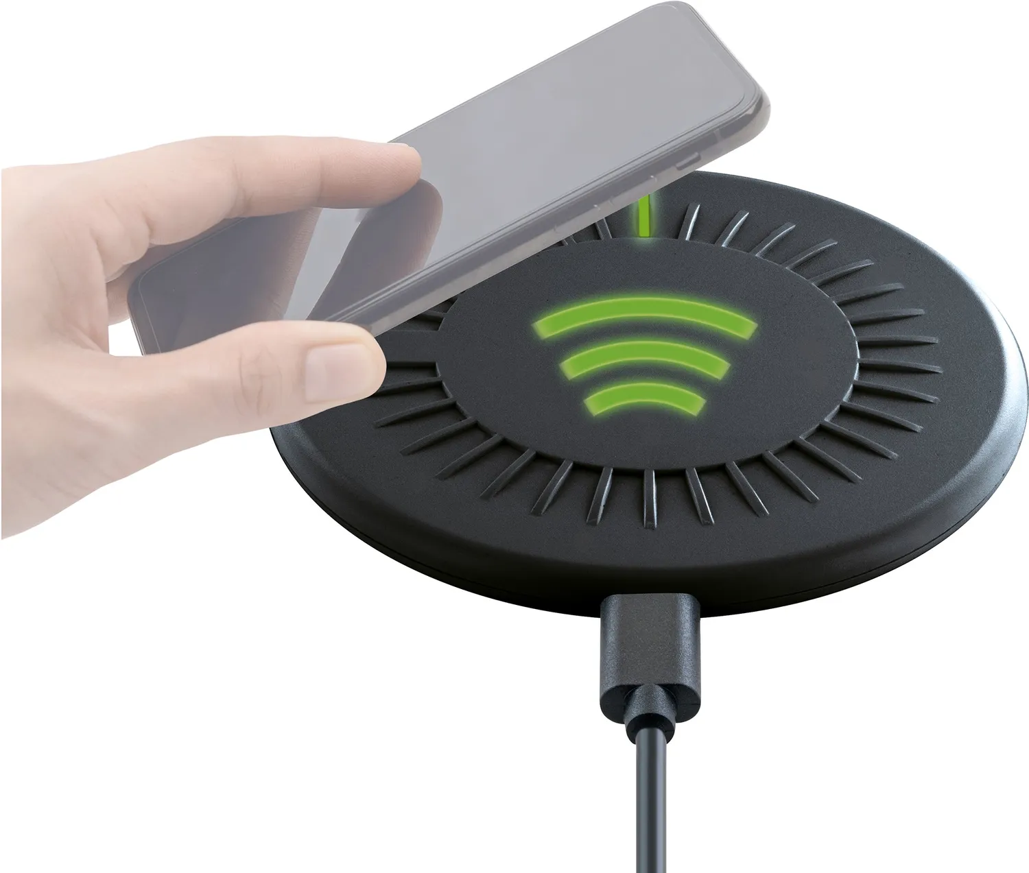 SCHWAIGER Piastra Ricarica Induzione Magnetica Wireless