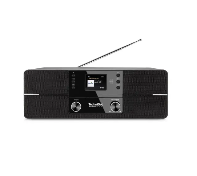 TechniSat DigitRadio 371 CD BT radio DAB+ con CD nera
