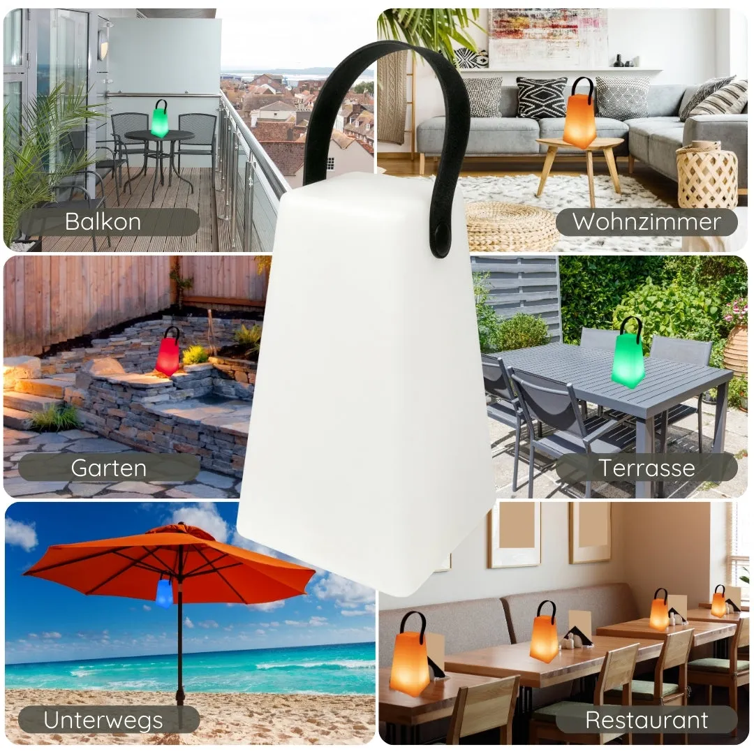 Schwaiger Lampada Solare Tavolo RGB IP44 con Telecomando