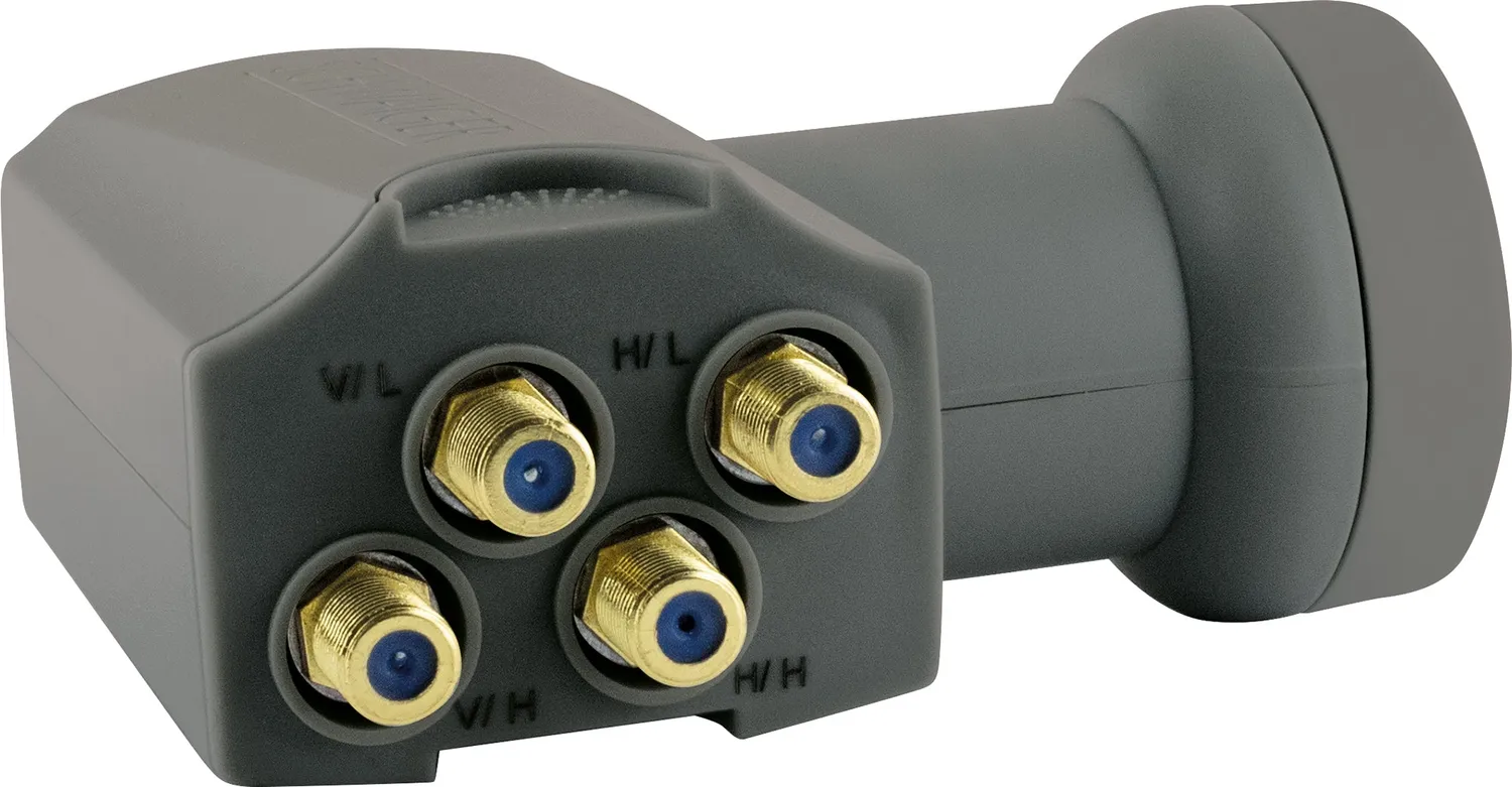 Schwaiger Sun Protect LNB Quattro Digitale Antracite
