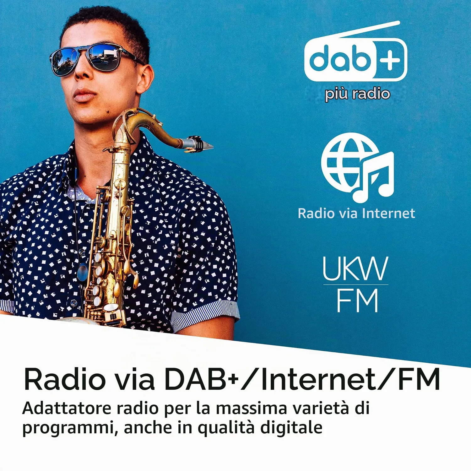 TechniSat DIGITRADIO 586 Radio ibrida argento CD Spotify USB