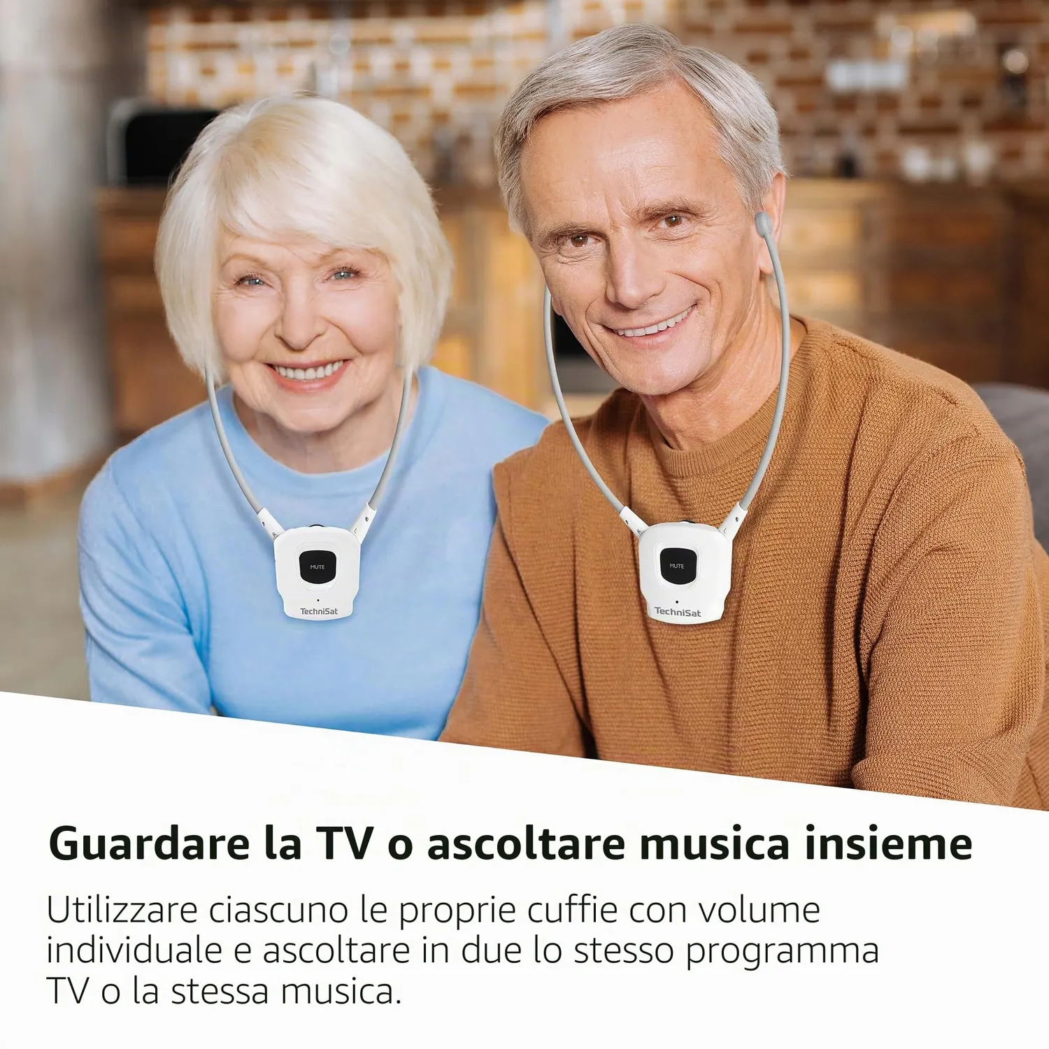 TechniSat StereoMan ISI 3 Cuffie Aggiuntive bianche