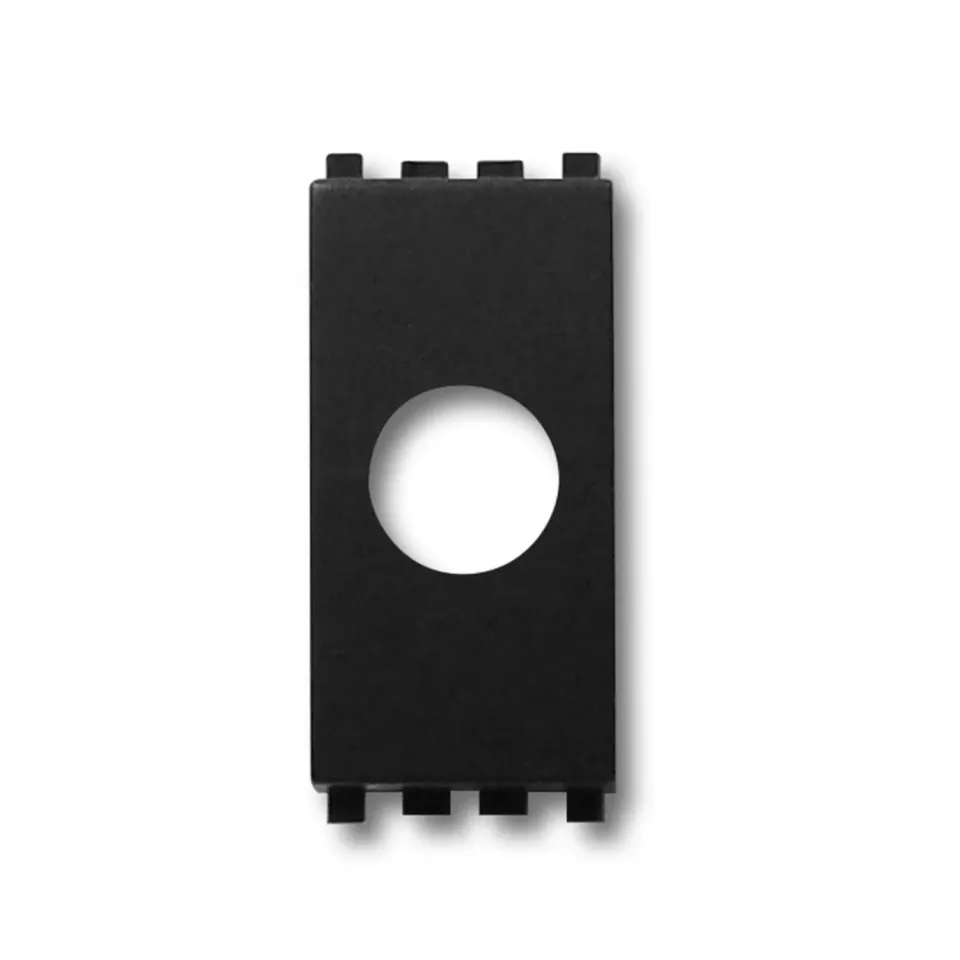 Fracarro VI-EKB adattatore presa nero 1 foro SPI SPF