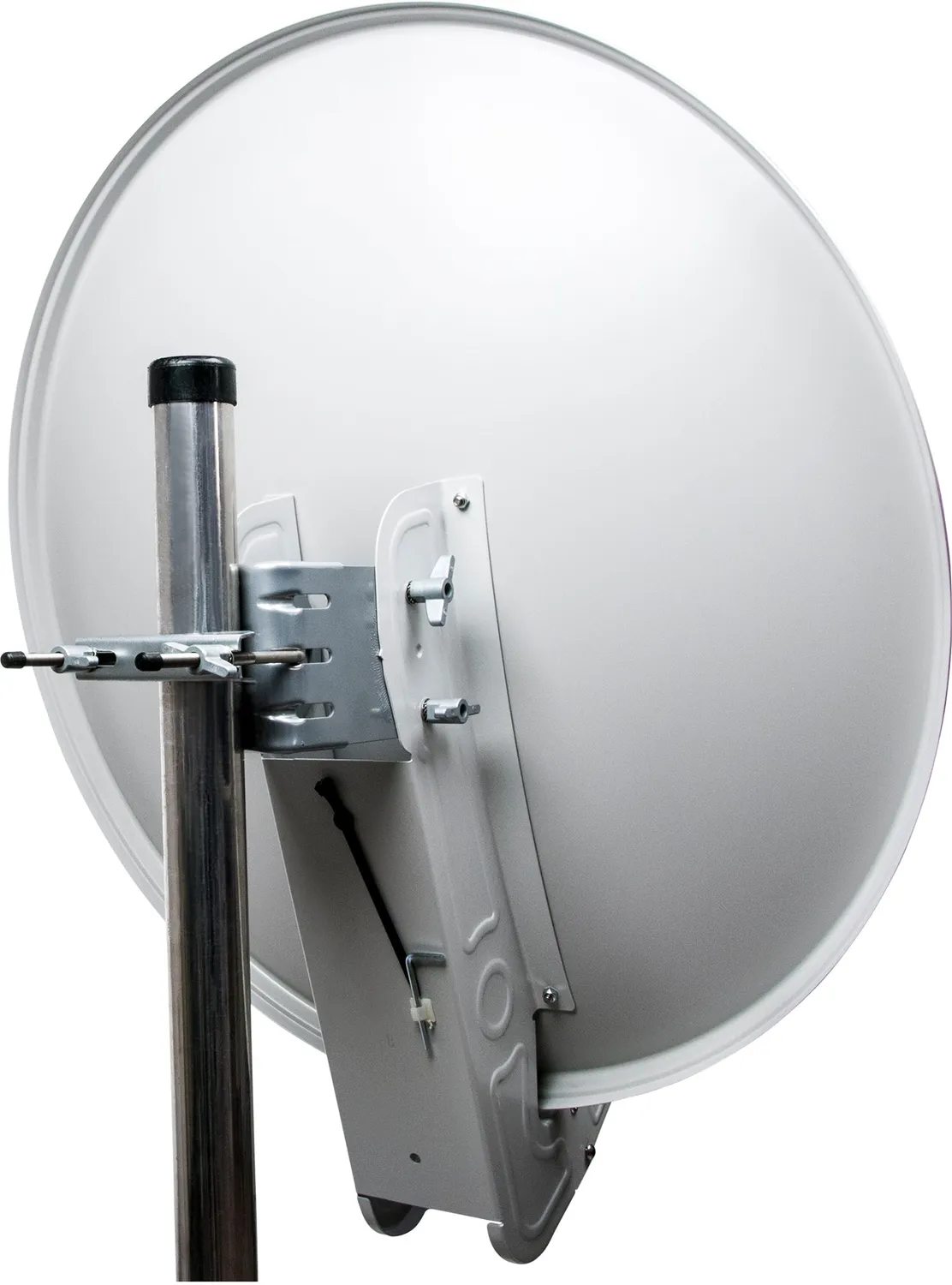 Schwaiger parabola offset alluminio 75 cm set Quad LNB