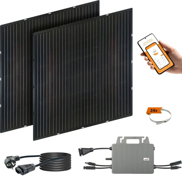 Schwaiger Slim-Line Modulo set 2 pezzi con inverter