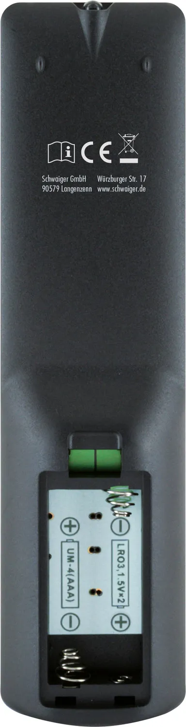 Schwaiger Ricevitore SAT Full HD FTA DVB-S2 HDMI Nero