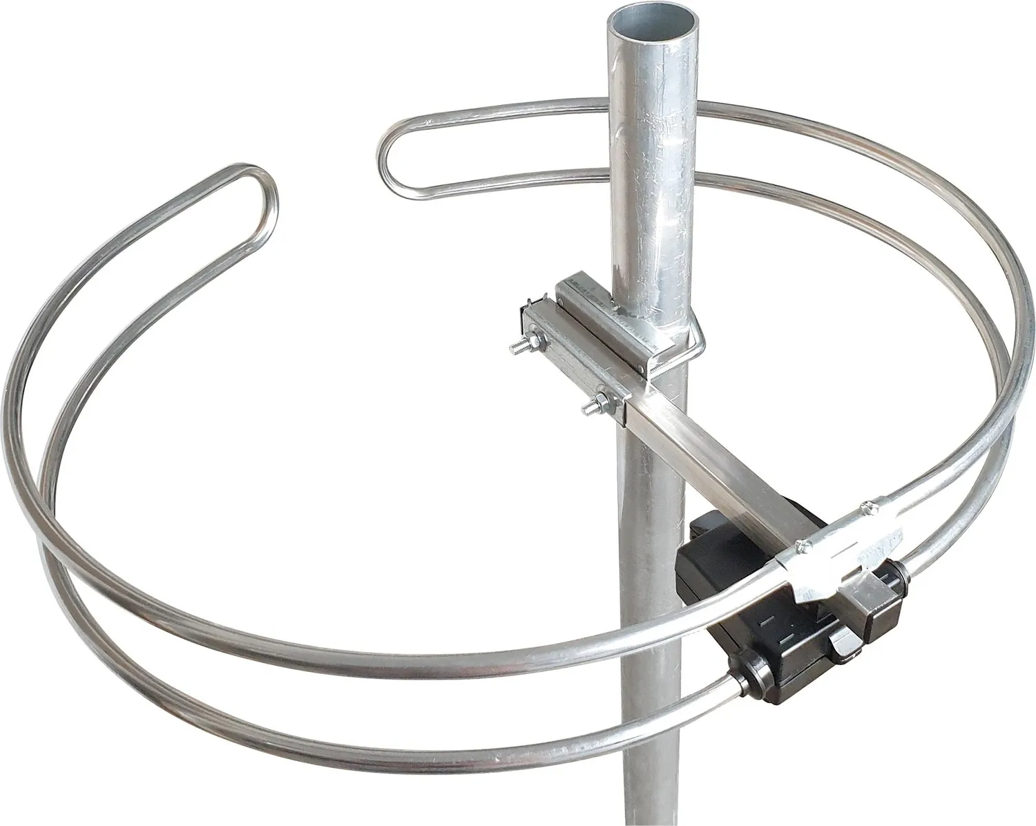 Schwaiger Antenna FM dipolo ad anello da esterno argento