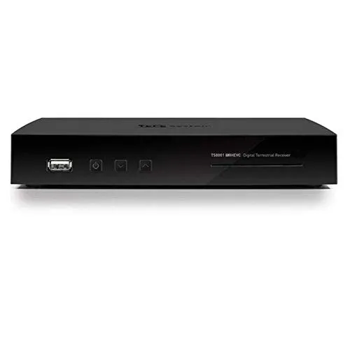 TELE System TS8001 decoder terrestre Full HD PVR nero