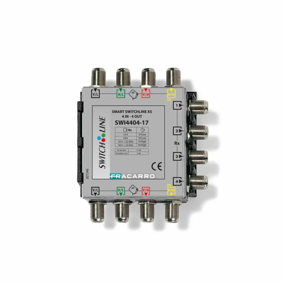 Fracarro SWI4404-17 multiswitch cascata 4x4