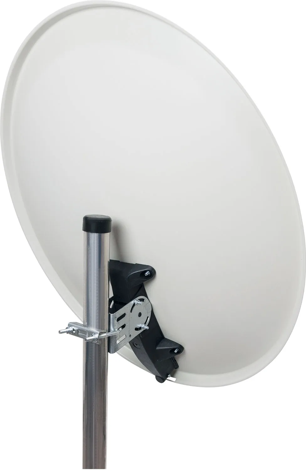Schwaiger Antenna Parabolica Offset Acciaio 72 cm Grigia