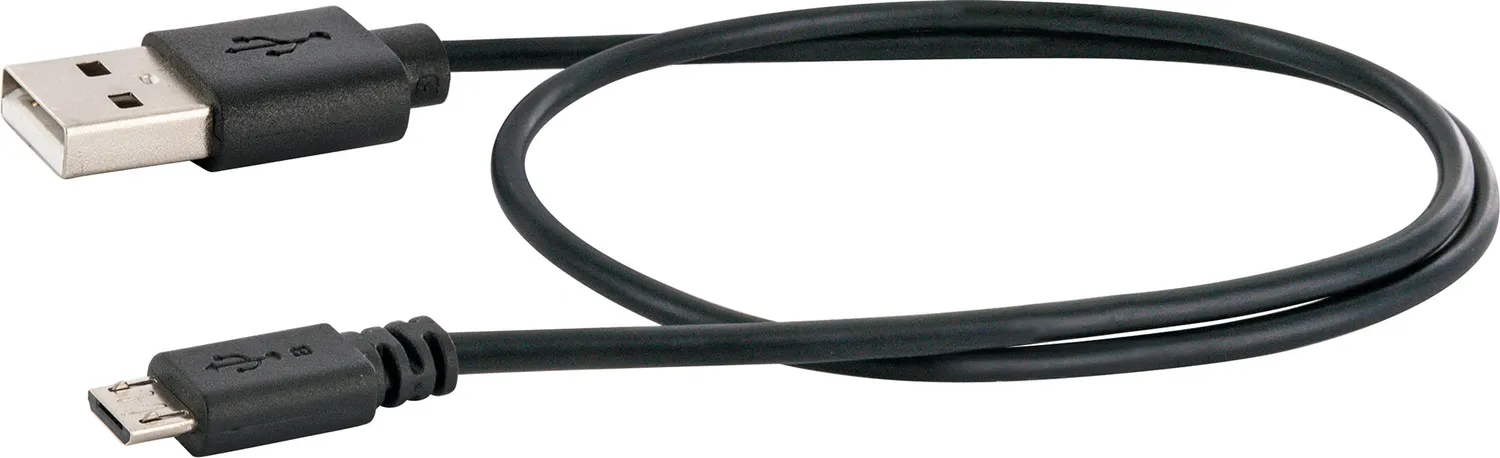 Schwaiger torcia LED zoom 1000 lm ricaricabile USB nera
