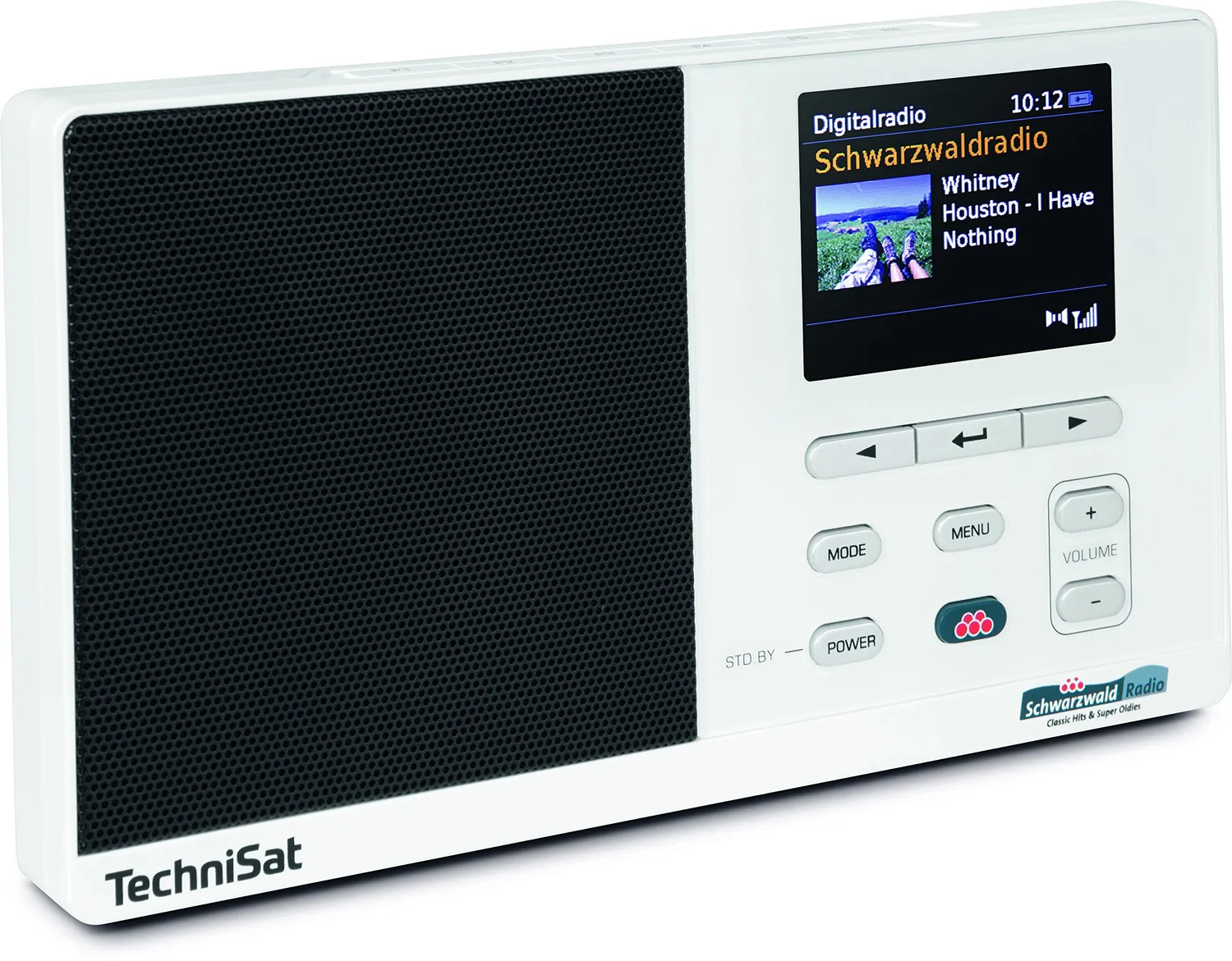 TechniSat DIGITRADIO 215 radio portatile nera DAB+ display