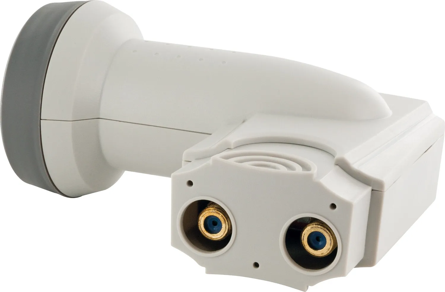 Schwaiger Sun Protect LNB Twin 2 Utenze Grigio Chiaro