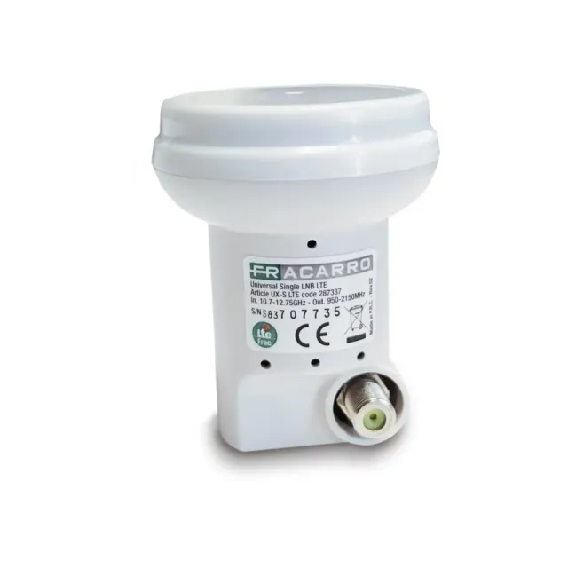 Fracarro UX-S LTE LNB singolo 1 uscita filtro LTE