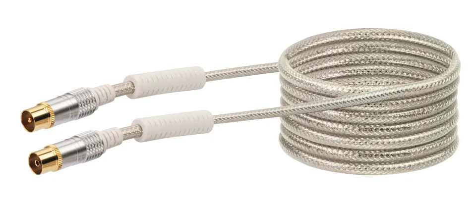 SCHWAIGER Cavo antenna TV 110 dB 1,5 m schermato