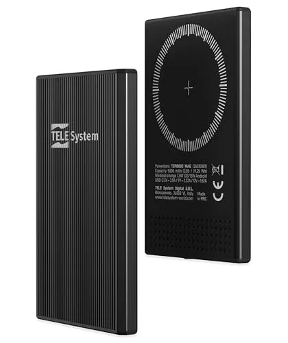 Tele System TSPB005 power bank MagSafe 5000mAh ultrasottile