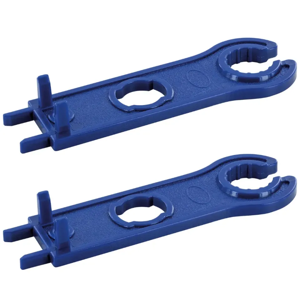 Schwaiger Chiavi Montaggio Solare 2 pezzi blu