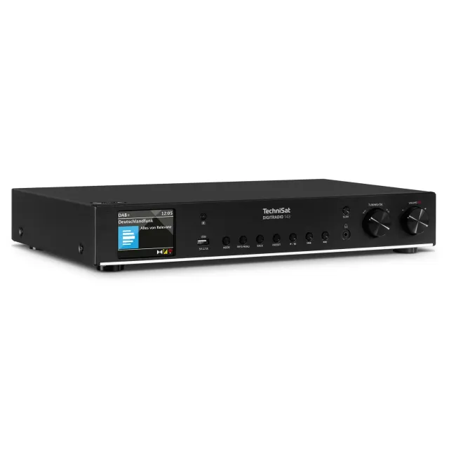TechniSat DIGITRADIO 143 V3 sintonizzatore HiFi nero