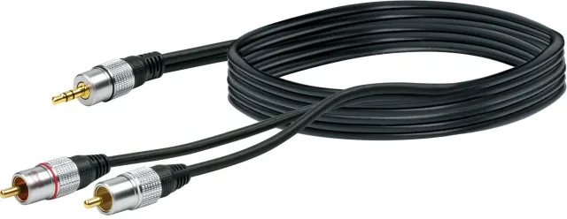 Schwaiger cavo adattatore audio Y jack-RCA 1,5 m HQ