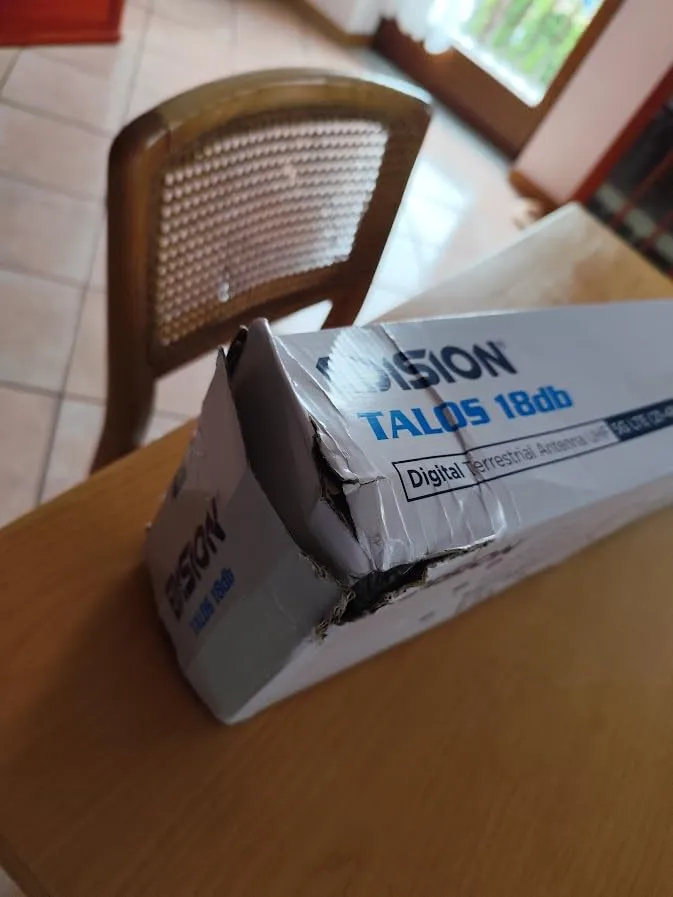 Edision Talos 18dB antenna TV esterno 105cm filtro 5G