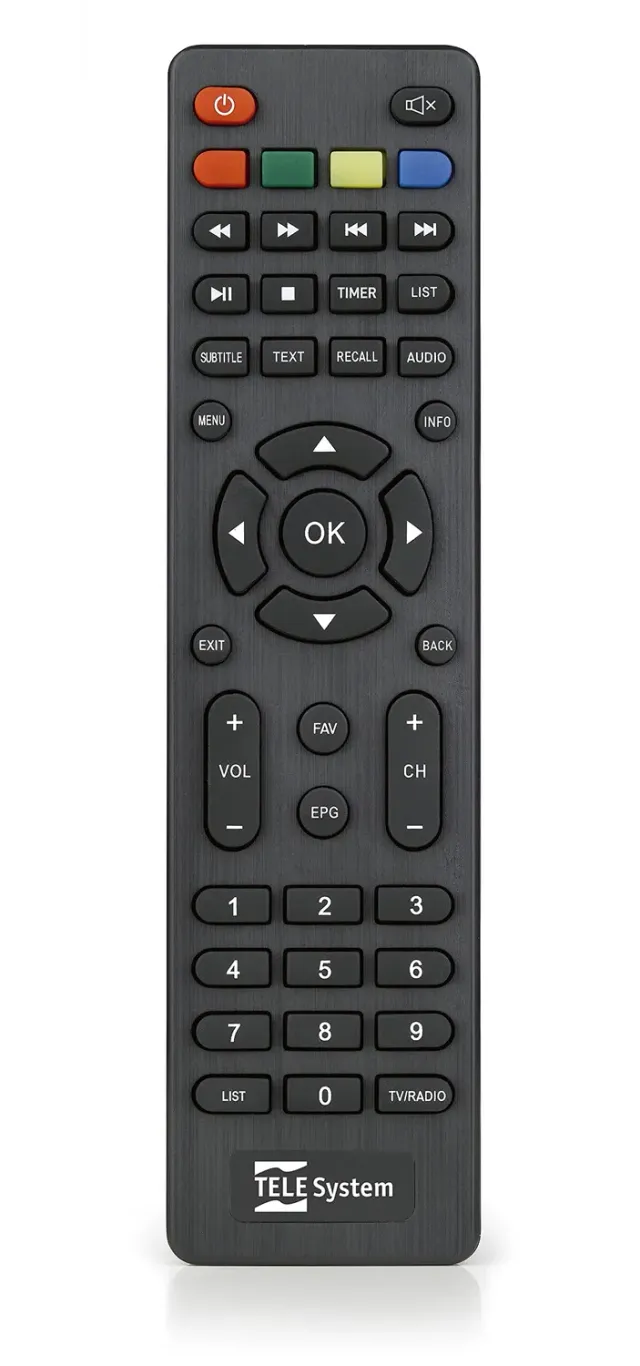 TELE System telecomando originale per TS6105 T2HEVC