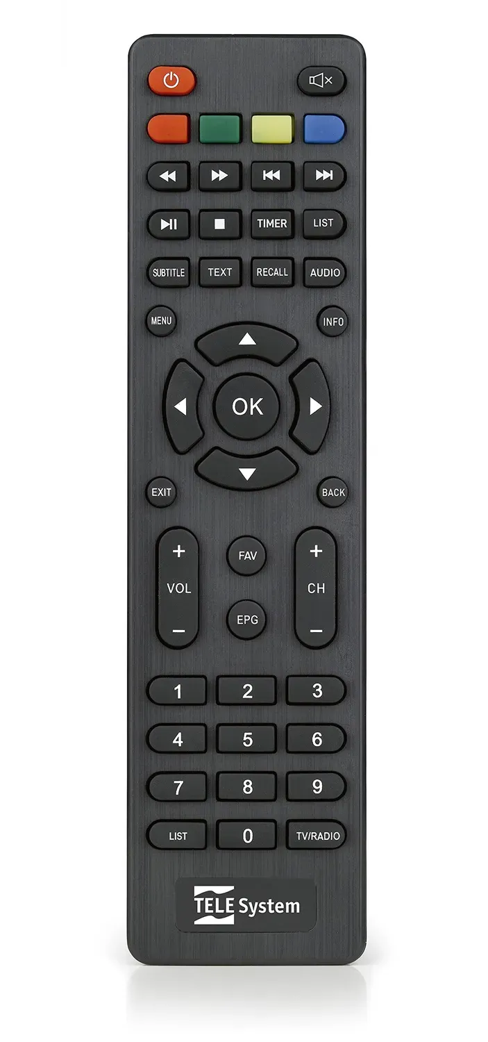 TELE System telecomando originale per TS6105 T2HEVC